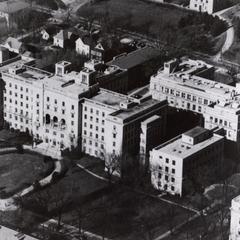 Aerial of old McArdle Laboratories