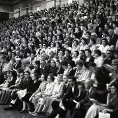 Attendees of 1965 commencement