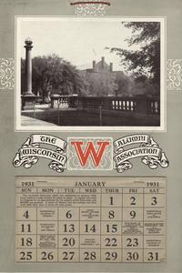 1931 Alumni Association calendar