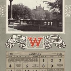 1931 Alumni Association calendar
