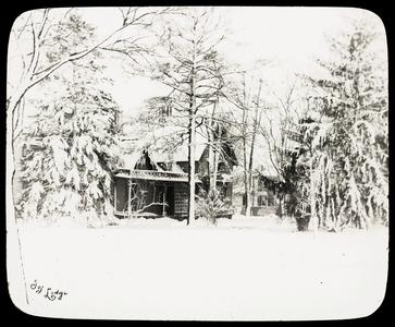 "Ivy Lodge," home of Josiah Bond, winter