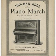 Newman Brothers' piano march
