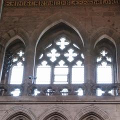 Carlisle Cathedral interior choir clerestory
