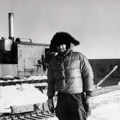 John Behrendt in the Antarctic