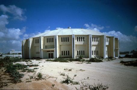 The National Stadium in Mogadishu