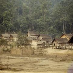 A view of the village of Lassameui in Attapu Province