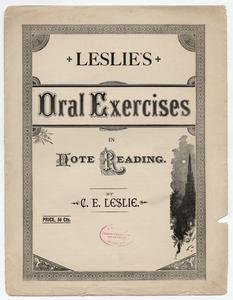 Leslie's oral exercises in note reading