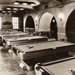 Billiards room