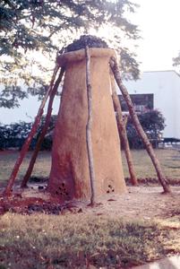 A Traditional Furnace for Smelting Iron at National Museum of Zambia