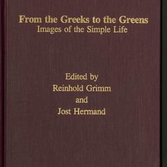 From the Greeks to the Greens : images of the simple life