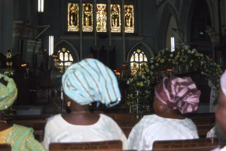 Church during Apara wedding ceremony