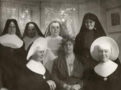 Helen C. White and nuns