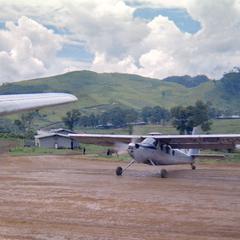 A Helio Courier upcountry