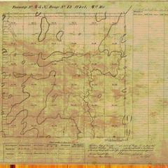 [Public Land Survey System map: Wisconsin Township 45 North, Range 13 West]