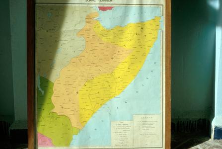 Irredentist Map of Somalia in 1981