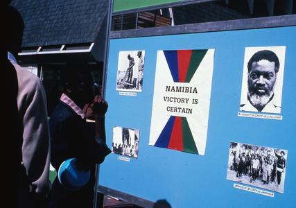 SWAPO (South West Africa Peoples Organization) Solidarity Week Display