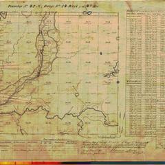[Public Land Survey System map: Wisconsin Township 42 North, Range 14 West]
