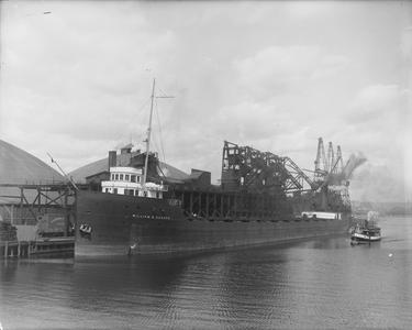 William B. Davock with Steamer