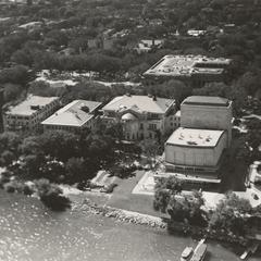 Aerial view of Memorial Union
