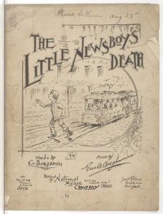The little newsboy's death