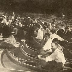 Venetian Night canoes