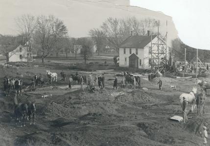 North Hall groundbreaking, 1913