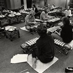 Gamelan ensemble