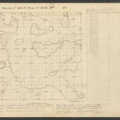 [Public Land Survey System map: Wisconsin Township 29 North, Range 19 East]