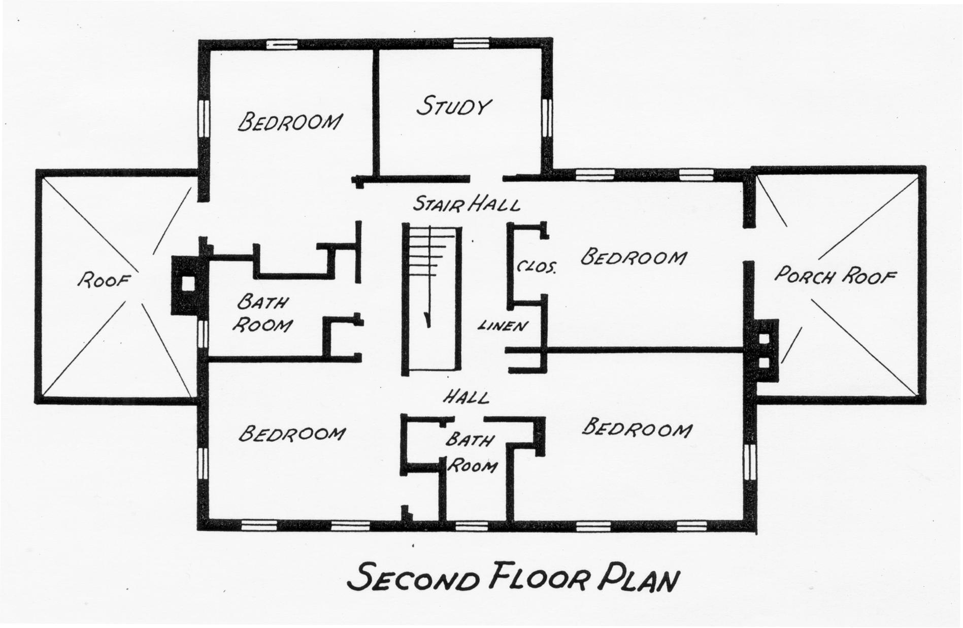 ‎Home Management House 1940 floor plans - UWDC - UW-Madison Libraries