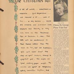The Christmas Fair page