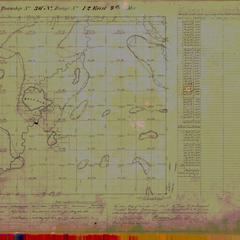 [Public Land Survey System map: Wisconsin Township 36 North, Range 12 East]