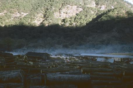 Lumber mill at Rincón de Manantlán