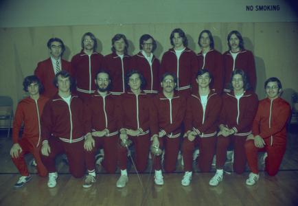 1975 fencing team