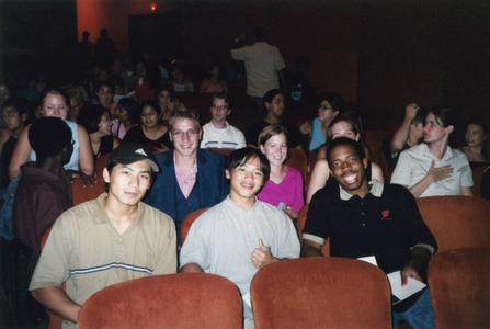 Students in the audience at 2001 MCOR