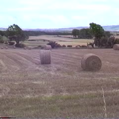 Rural landscapes near Auchtermuchty, Fife (video)