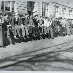 Stout Typographical Society field trip, May 1949
