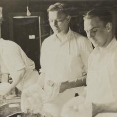 Cafeteria dishwashers, 1930