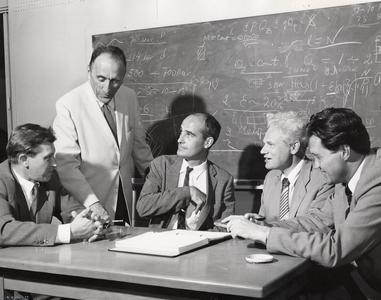 Soviet scientists visiting MURA