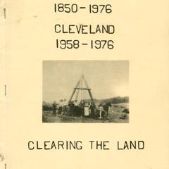 Glimpses of our heritage : town of Centerville and village of Cleveland