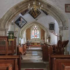 St Mary Church, Breamore , Hampshire, interior