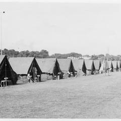 World War II soldiers at Monterey Field