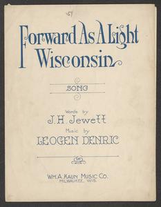 Forward as a light Wisconsin