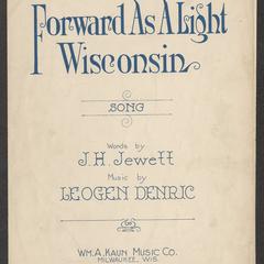 Forward as a light Wisconsin