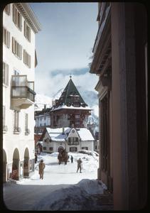 Winter in a Bavarian village