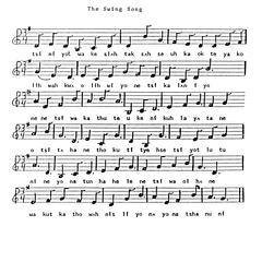 The swing song