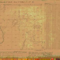 [Public Land Survey System map: Wisconsin Township 37 North, Range 07 East]