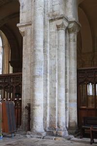 Winchester north transept arcade pier