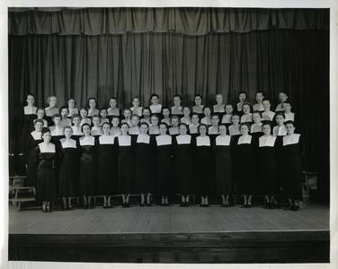 Women's Glee Club group photograph