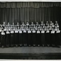 Women's Glee Club group photograph