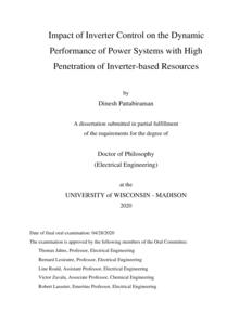 Impact of Inverter Control on the Dynamic Performance of Power Systems with High Penetration of Inverter-based Resources